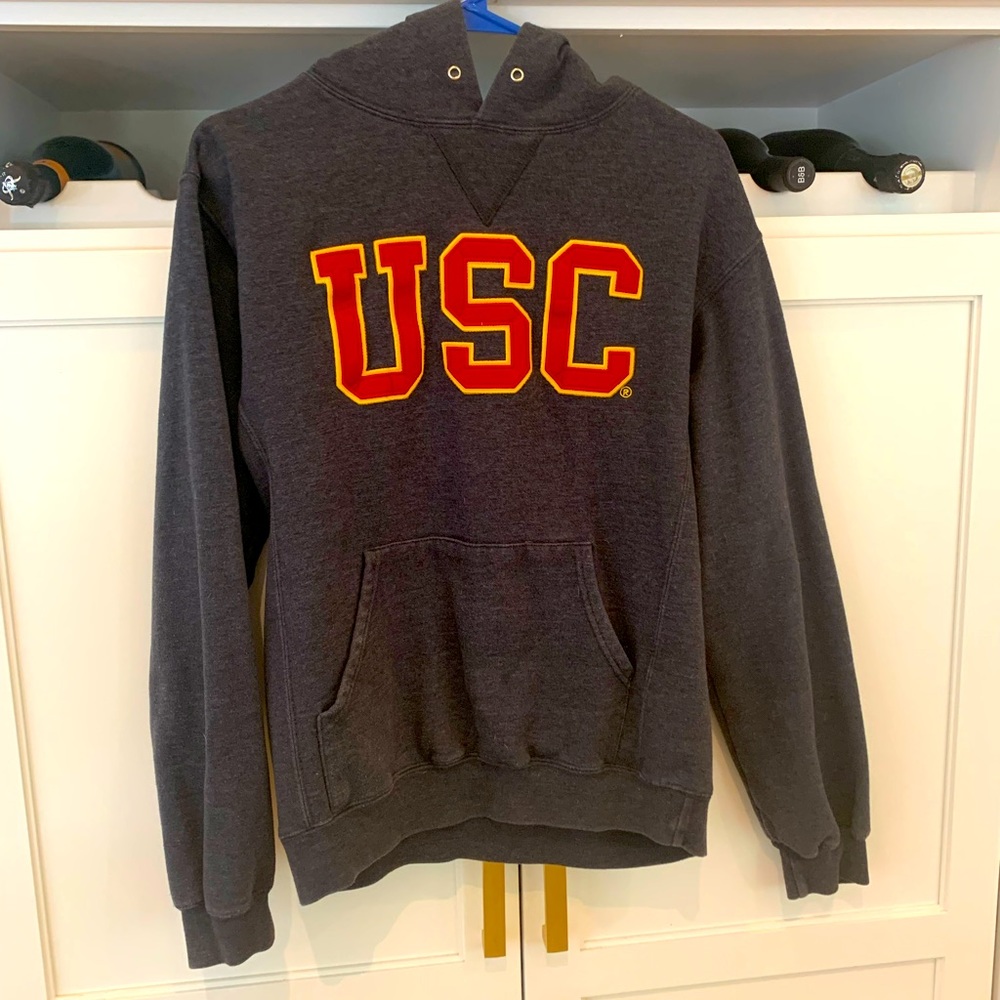 USC Trojan Sweatshirt Hoodie Size Small.